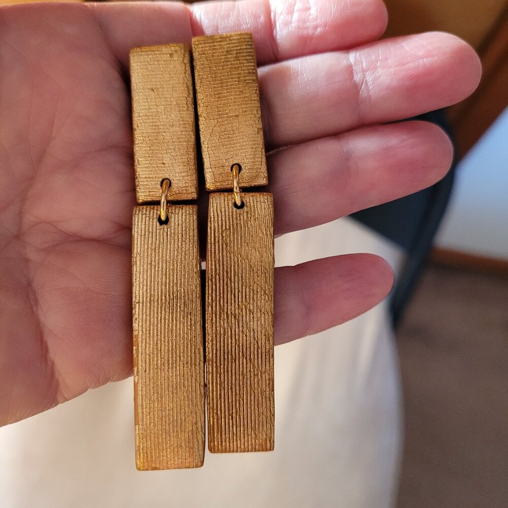 Baked Clay Studio earrings